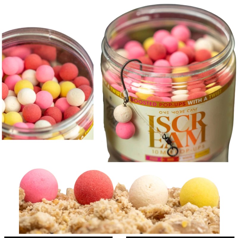 Kulki One More Cast IScream Boosted Mini Fluoro Pop Ups Mixed 10mm 