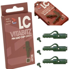 Lead Clip One More Cast Vitabitz Pin Lead Clips Green