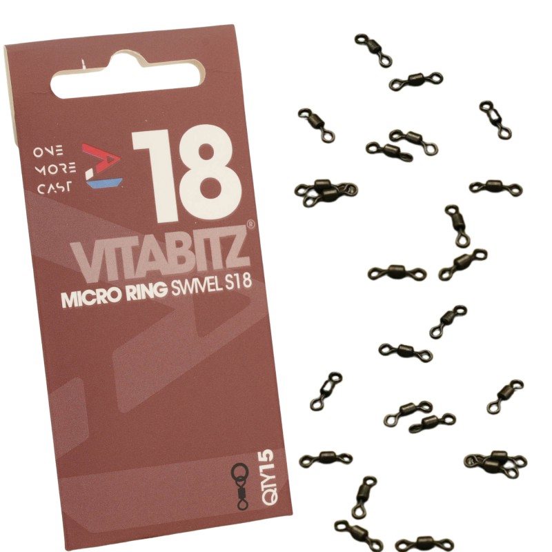 Krętliki One More Cast Vitabitz Micro Ring Swivel - 18