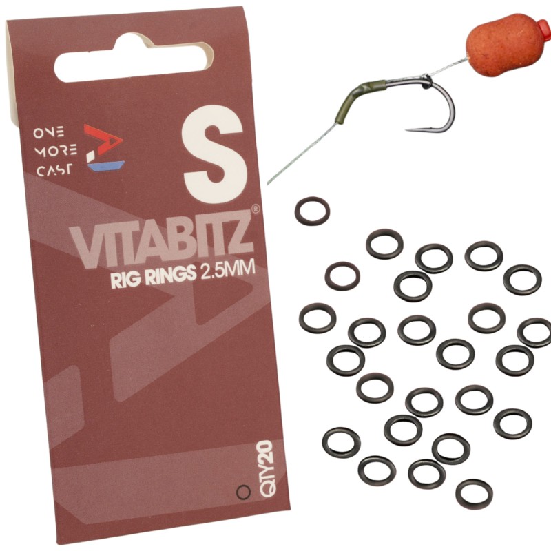 Pierścienie One More Cast Vitabitz Rig Rings 2,5mm