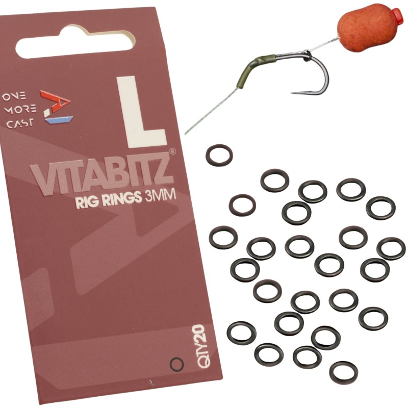 Pierścienie One More Cast Vitabitz Rig Rings 3mm