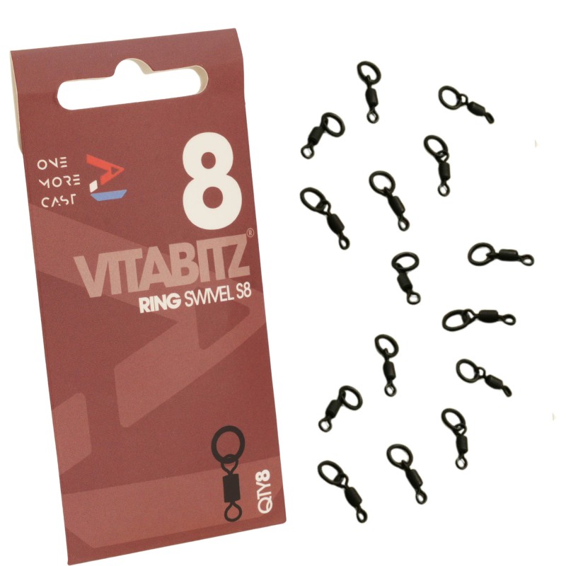 Krętliki One More Cast Vitabitz Ring Swivels - 8