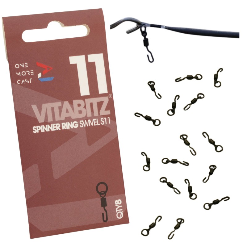 Krętliki One More Cast Vitabitz Spinner Ring Swivel - 11