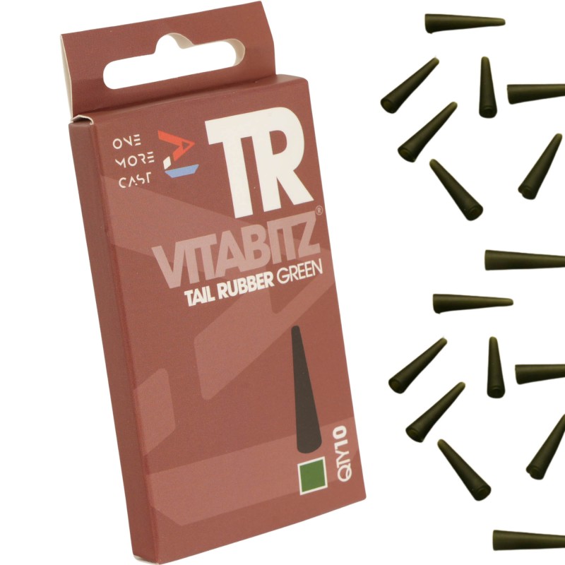Nasadki One More Cast Vitabitz Tail Rubbers Green