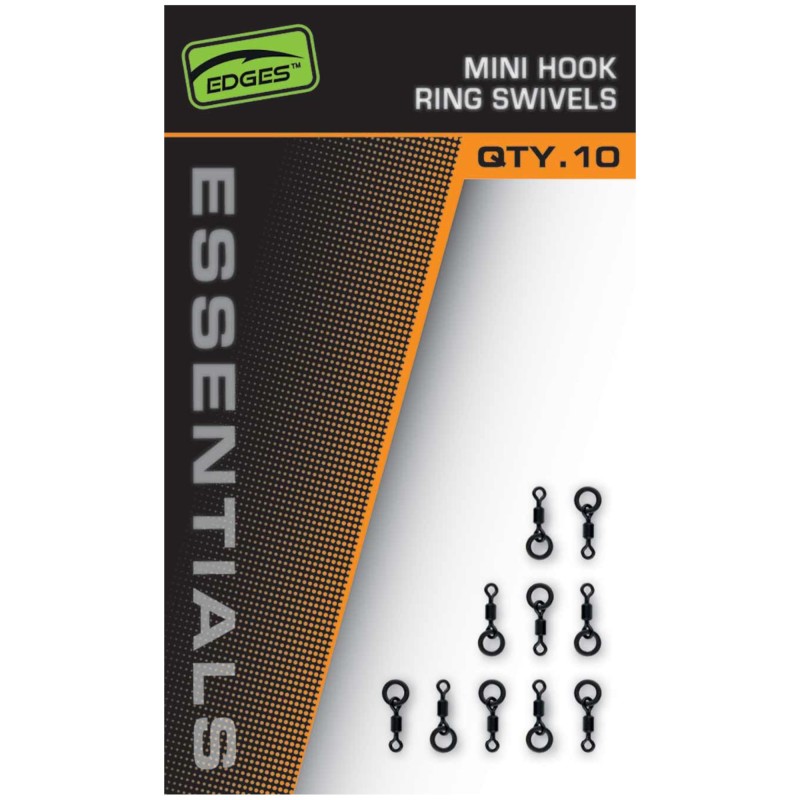 Mikrokrętliki Fox Edges Mini Hook Ring Swivels
