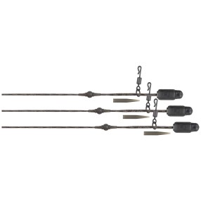 Zestaw Do Chod Riga Fox Edges Naturals Heli-Clip Rigs 40lb Submerge