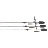 Zestaw Do Chod Riga Fox Edges Naturals Heli-Clip Rigs 50lb Copper Core