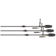 Zestaw Do Chod Riga Fox Edges Tuff Tungsten Tubing Heli-Clip Rigs