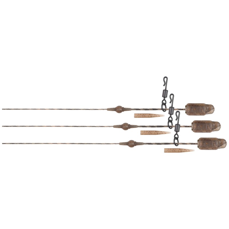 Zestaw Do Chod Riga Fox Edges Camo Heli-Clip Rigs 30lb Submerge