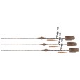 Zestaw Do Chod Riga Fox Edges Camo Heli-Clip Rigs 30lb Submerge