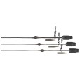 Zestaw Do Chod Riga Fox Edges Camo Heli-Clip Rigs 50lb Leadcore