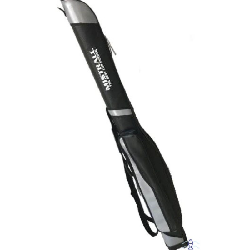 Pokworiec Na Wędki Mistrall Dwukomorowy Usztywniany 150cm Black