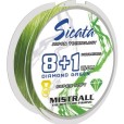 Plecionka Mistrall Sicata 8+1 Green 0,12mm 150m