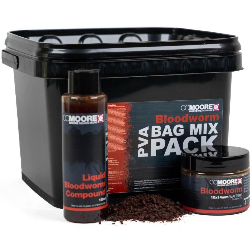 Zestaw CC Moore Bloodworm PVA Bag Mix Pack 1kg