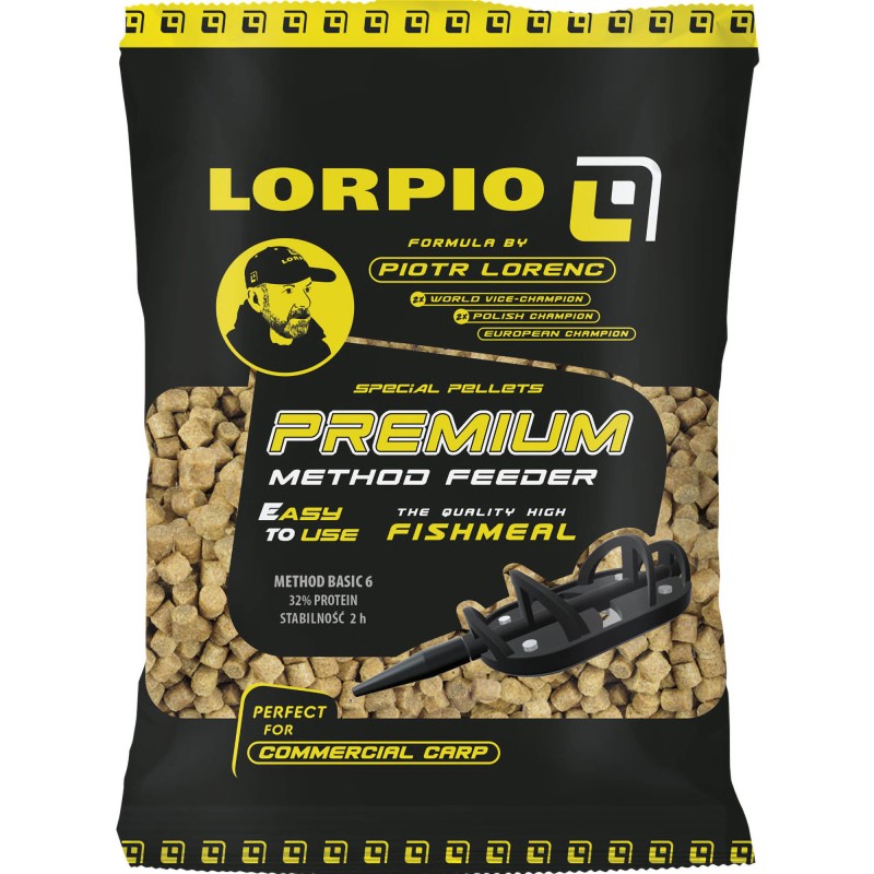 Pellet Lorpio Method Basic 2mm 700g
