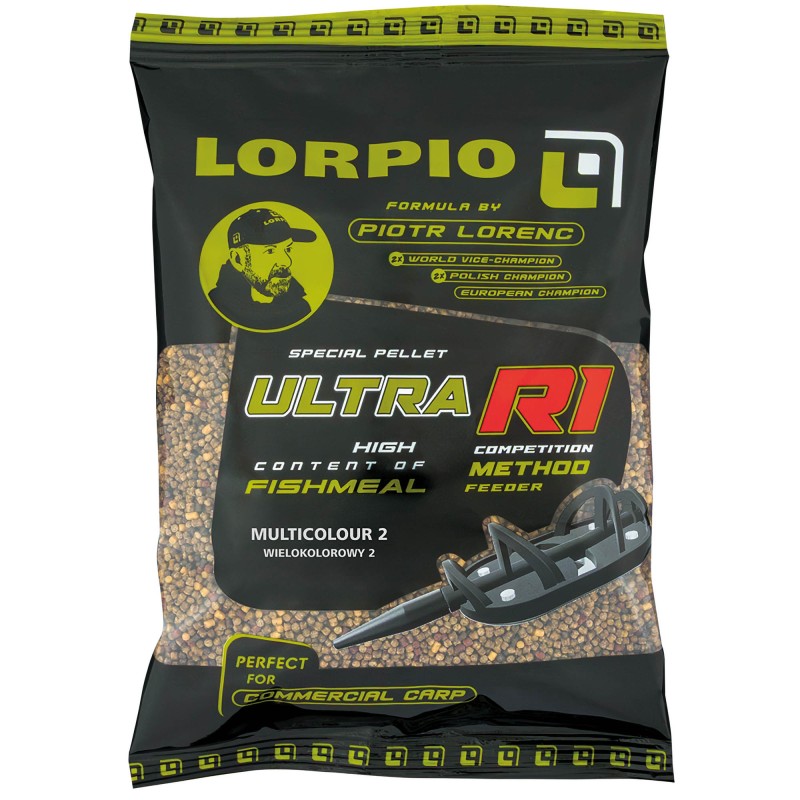 Pellet Lorpio Ultra R1 Multicolour 2mm 700g
