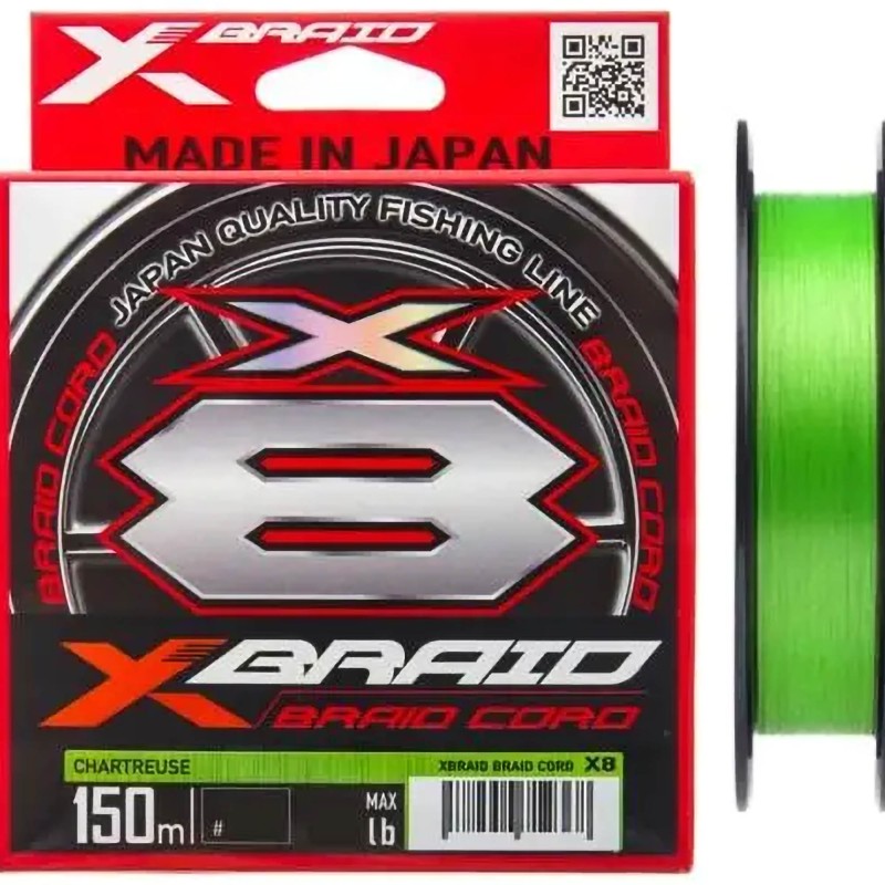 Plecionka YGK X-Braid Braid Cord X8 150m 0.6/0.128mm 14lb/6.3kg