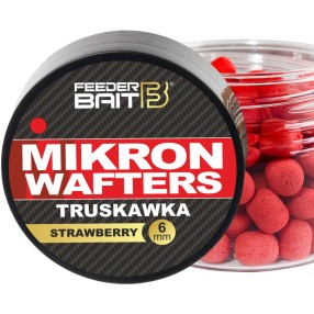 Mikron Wafters Feeder Bait Truskawka
