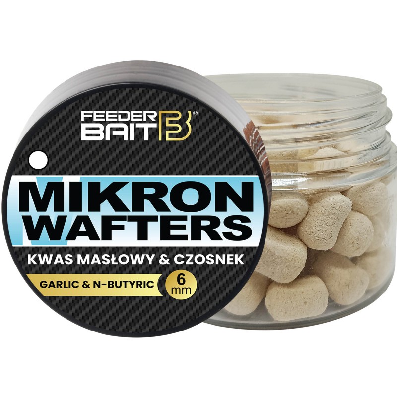 Mikron Wafters Feeder Bait Kwas Masłowy & Czosnek