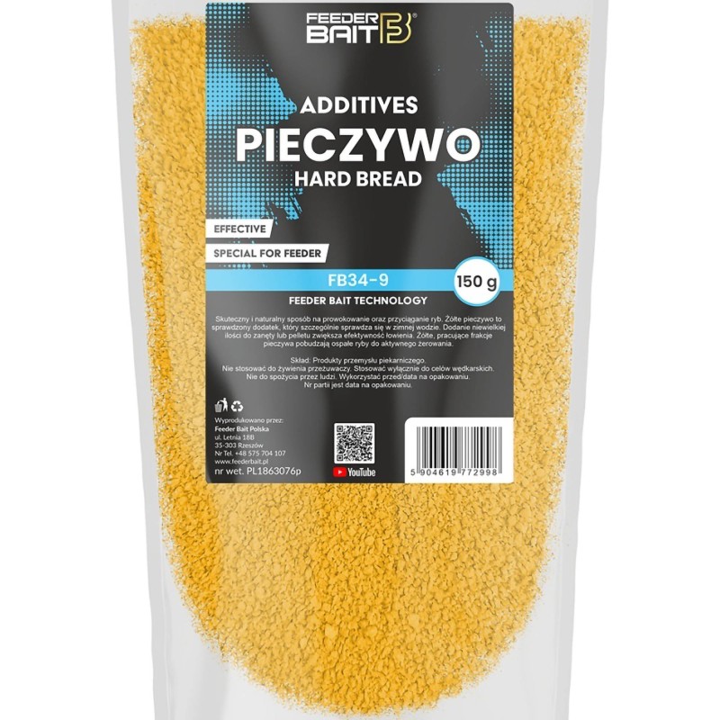 Dodatek Feeder Bait Żółte Pieczywo 150g