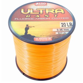 Żyłka Asso Ultra Cast Spool Orange-22 Solid 0,32mm 1000m 