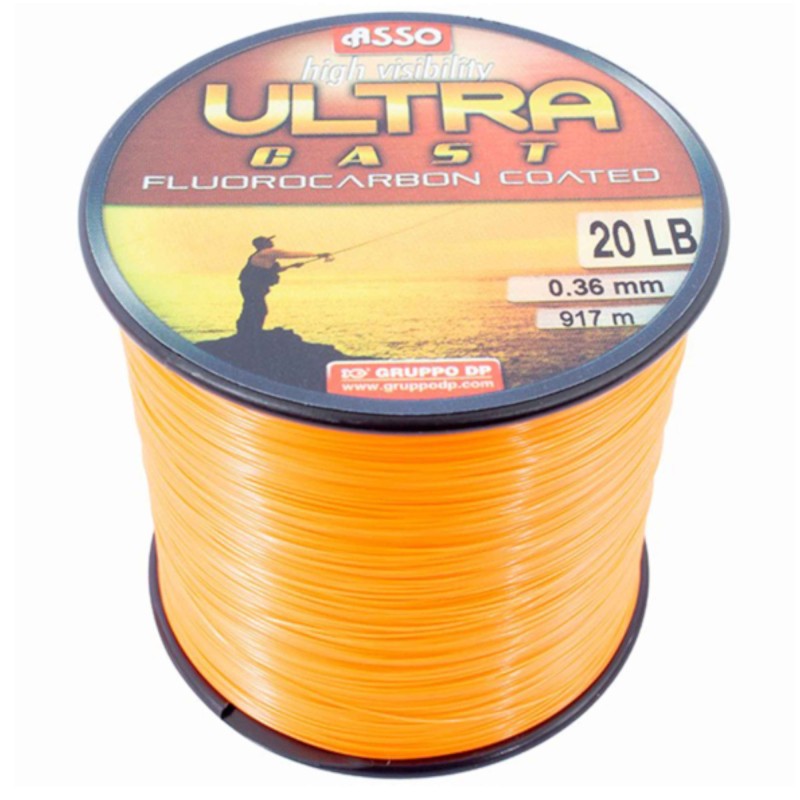 Żyłka Asso Ultra Cast Spool Orange-22 Solid 0,36mm 1000m 