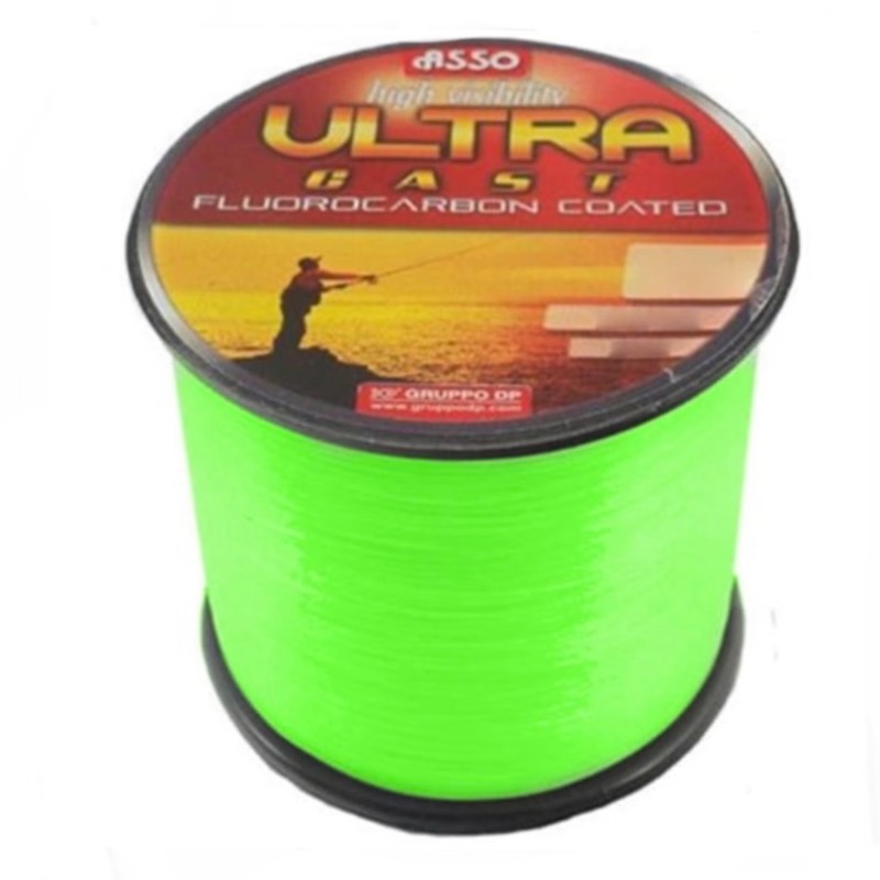 Żyłka Asso Ultra Cast Spool Green-63 Fluo 0,32mm 1000m