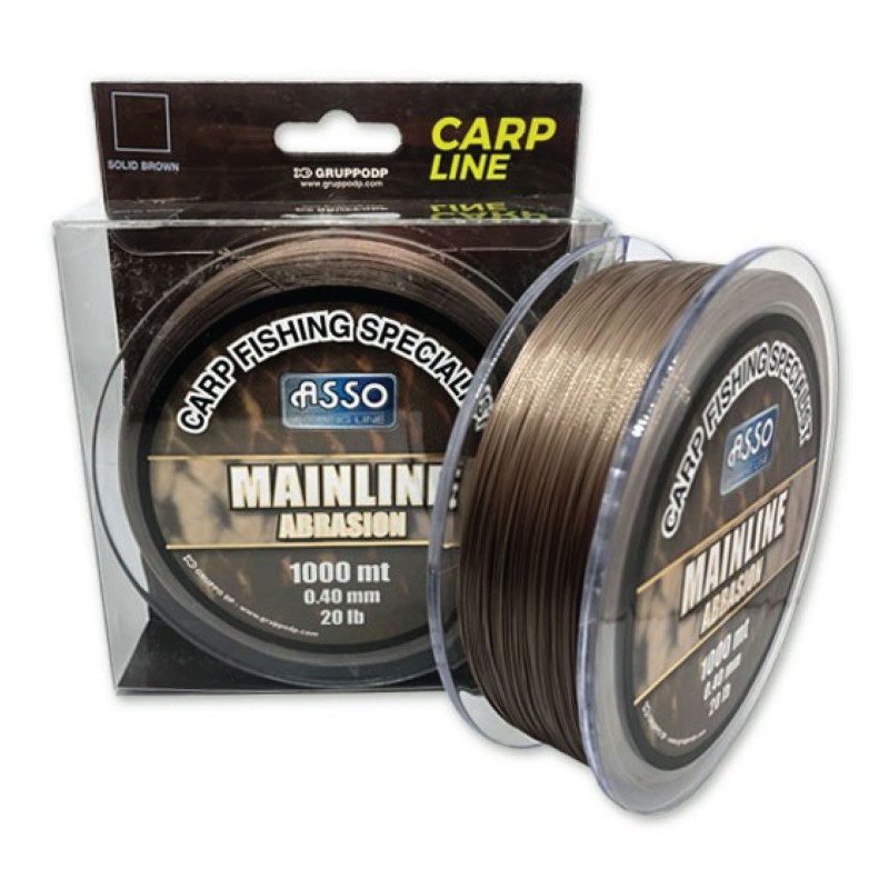 Żyłka Asso Mainline Abrasion Brown-89 0,35mm 1000m 
