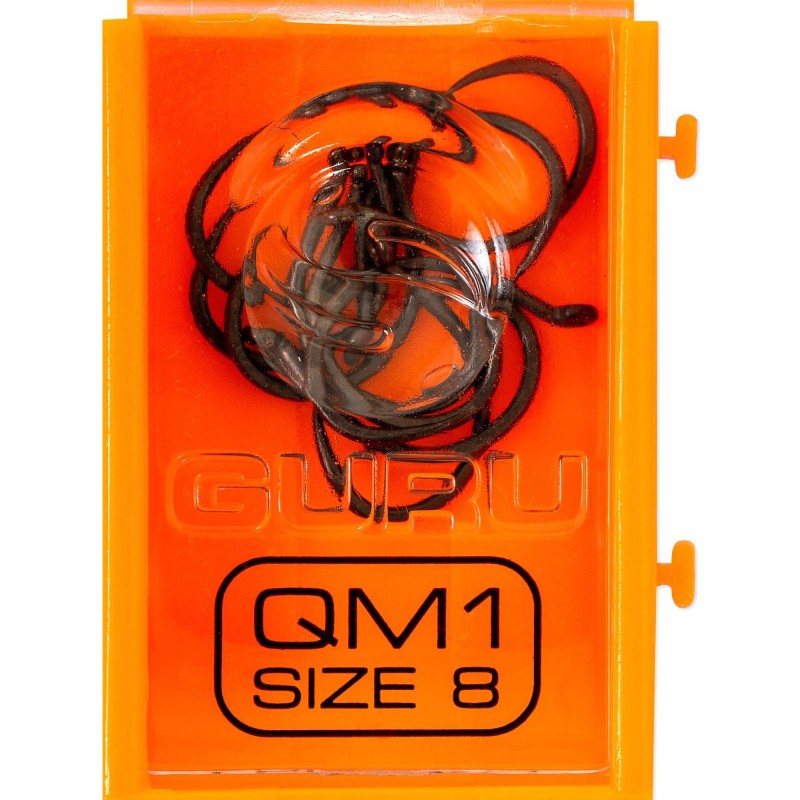 Haczyki Guru QM1 Hook Eyed Barbless - 8