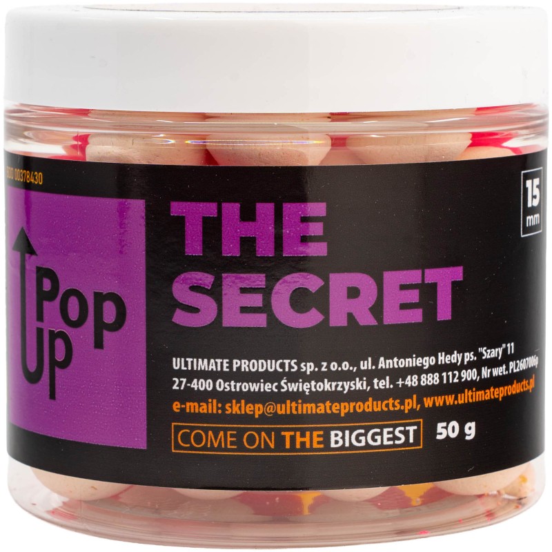 Kulki Ultimate Products Pop Up The Secret 15mm 