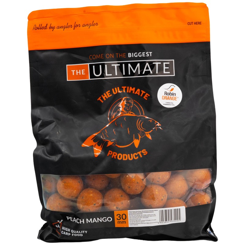 Kulki Zanętowe Ultimate Products Peach Mango 30mm 1kg