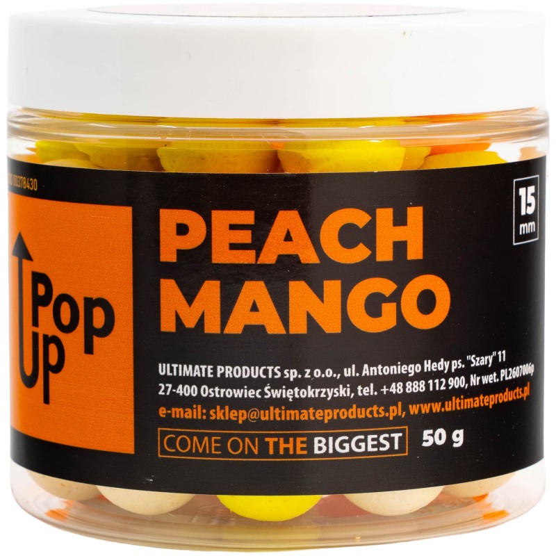 Kulki Ultimate Products Pop Up Peach Mango 15mm