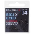 Haczyki Kamasan B911 X-strong Eyed Barbless - 14