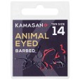 Haczyki Kamasan Animal Eyed Barbed - 14