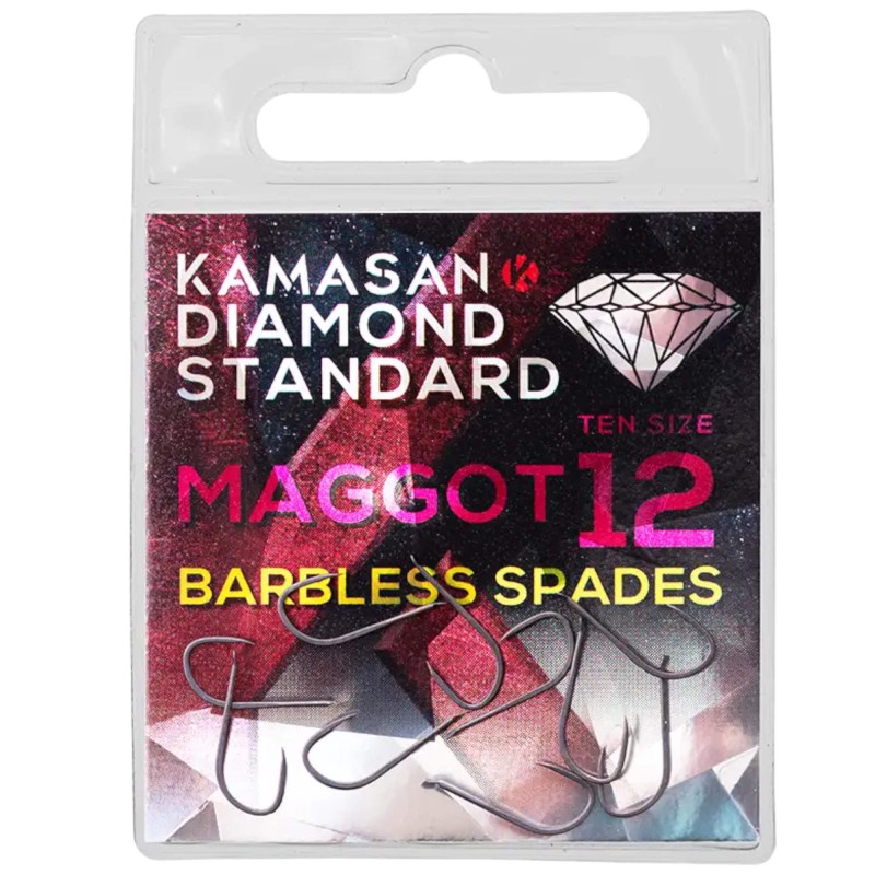 Haczyki Kamasan Maggot Barbless - 16