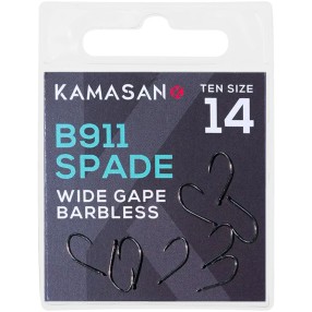 haczyki Kamasan B911 Spade Barbless - 10
