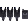 Zestaw Sygnalizatorów Rippton BiteKeeper PRO 3+1 Bite Alarm Black