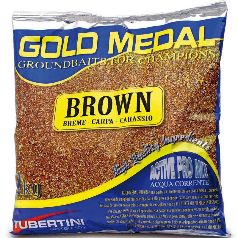 Zanęta Tubertini Gold Medal Brown 1kg