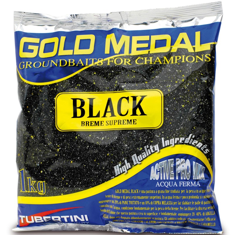 Zanęta Tubertini Gold Medal Black 1kg