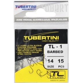 Haczyki Tubertini Serie TL-1 Barbed - 12 (15 szt.)