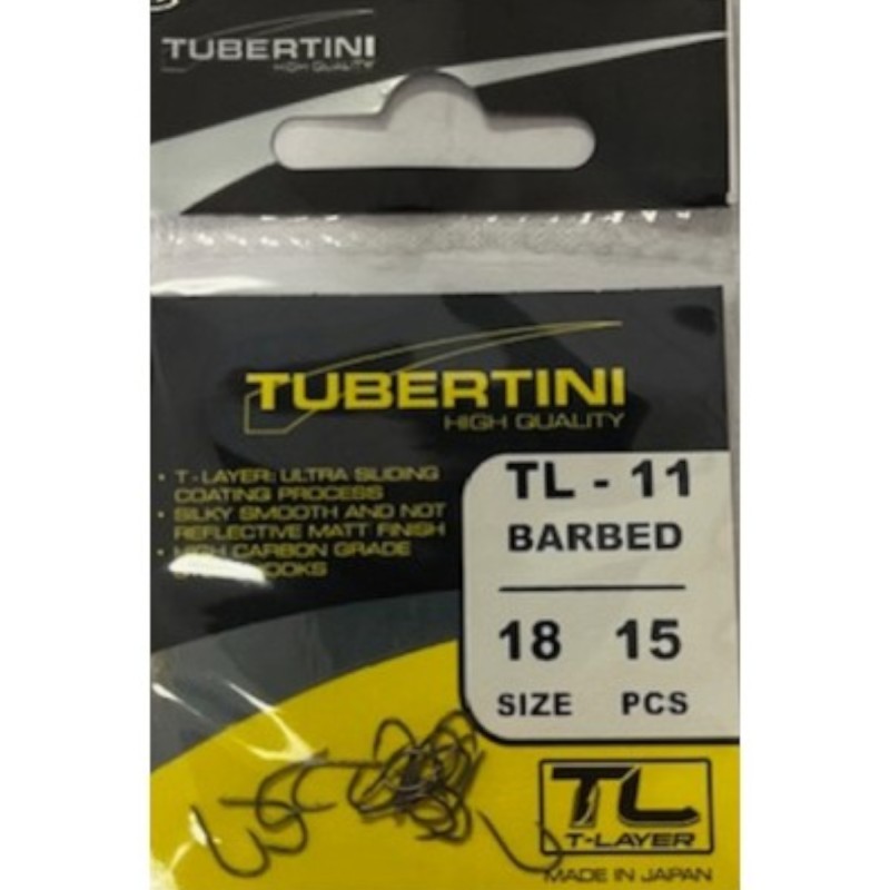Haczyki Tubertini Serie TL-11 Barbed - 20 (15 szt.)