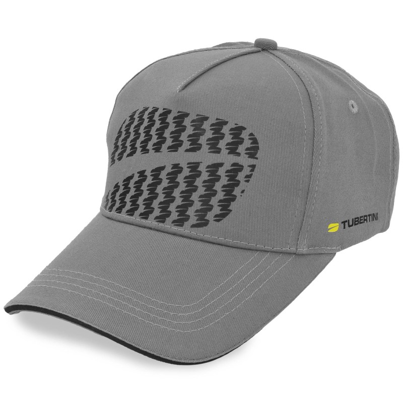 Czapka Z Daszkiem Tubertini Logo Cap Grey
