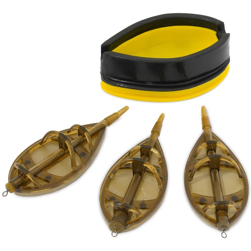 Zestaw Tubertini Podajniki + Foremka T-Bait Heavy Method Pack