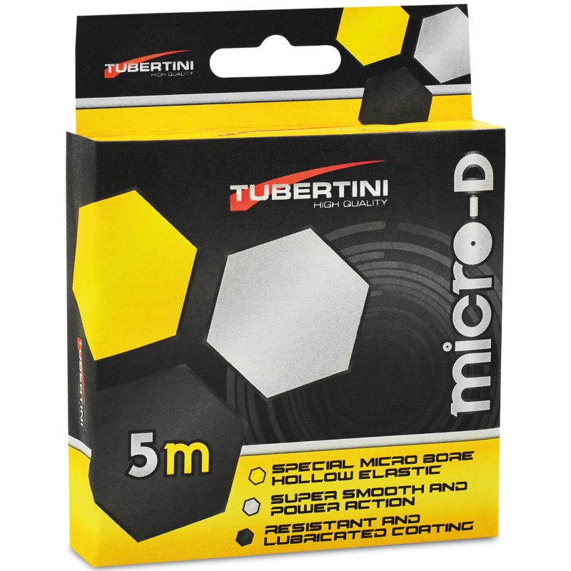 Guma Do Tyczki Tubertini Micro D Elastic 1,50mm Nero 5m