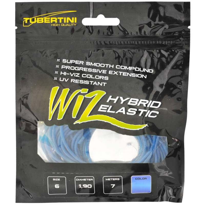 Guma Do Tyczki Tubertini Wiz Hybrid Elastic 1,90mm Fluo Niebieska 7m
