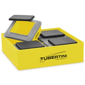 Zestaw Pojemników Tubertini Scatola Poker 18,5x18,5x5,3cm