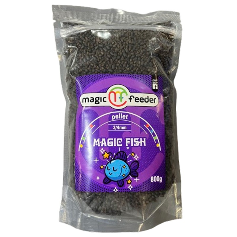 Pellet Magic Feeder Magic Fish 3/4mm 800g