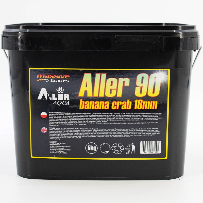 Kulki Massive Baits Aller 90 Banana Crab 18mm 5kg