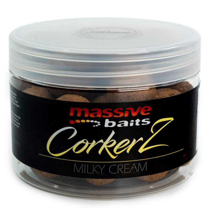 Kulki Massive Baits CorkerZ Milky Cream 22mm