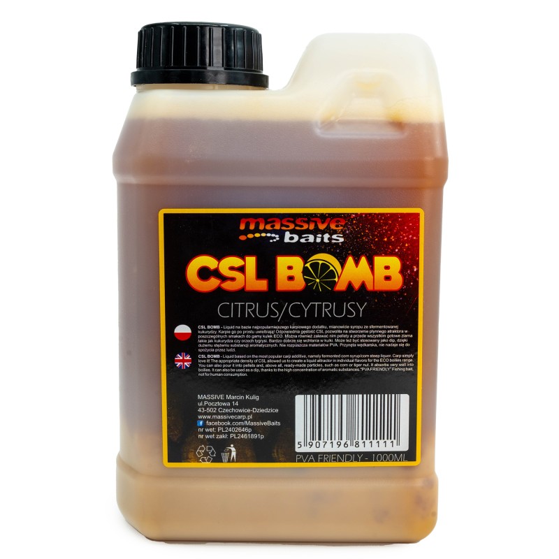 Liquid Massive Baits CSL Boomb Citrus 1l